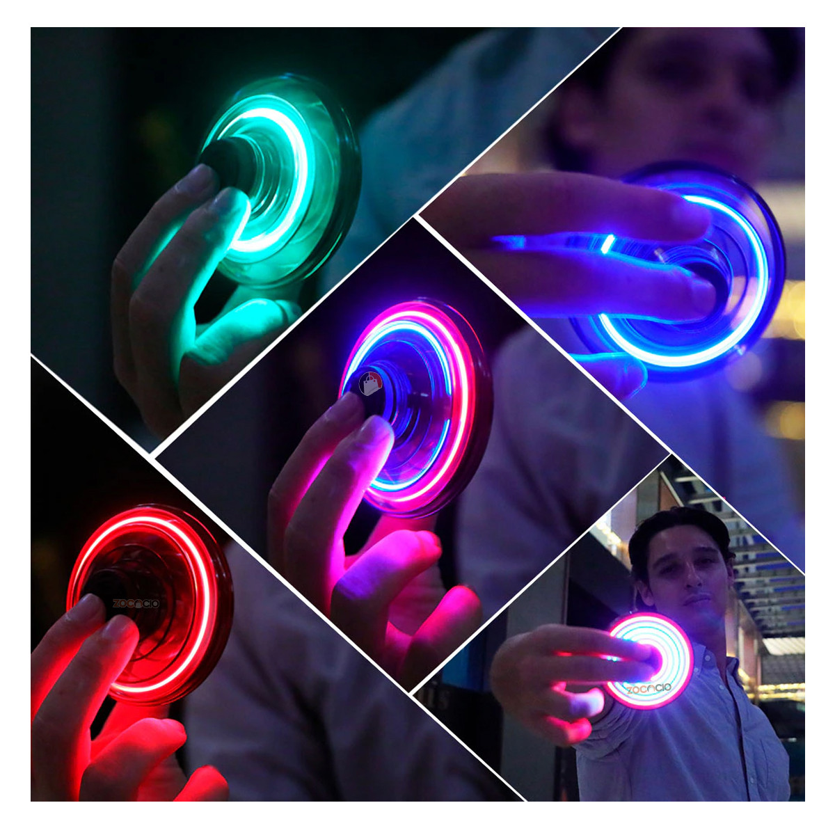 Miniatura 3 de Spinner Volador Trompo Boomerang